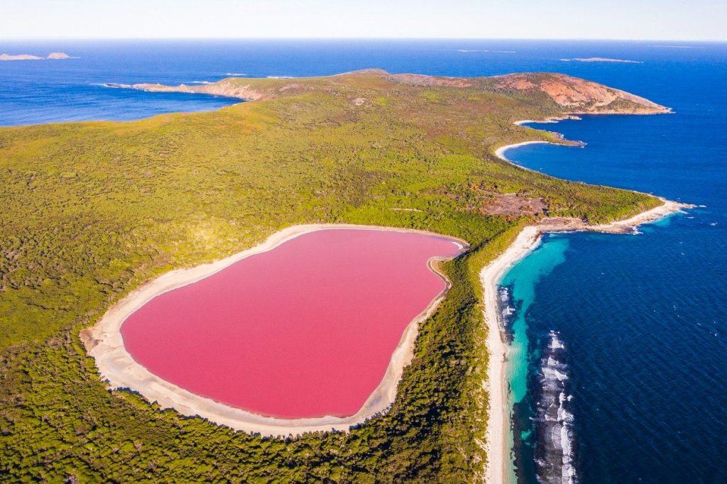 دریاچه صورتی (Lake Hillier) - استرالیا