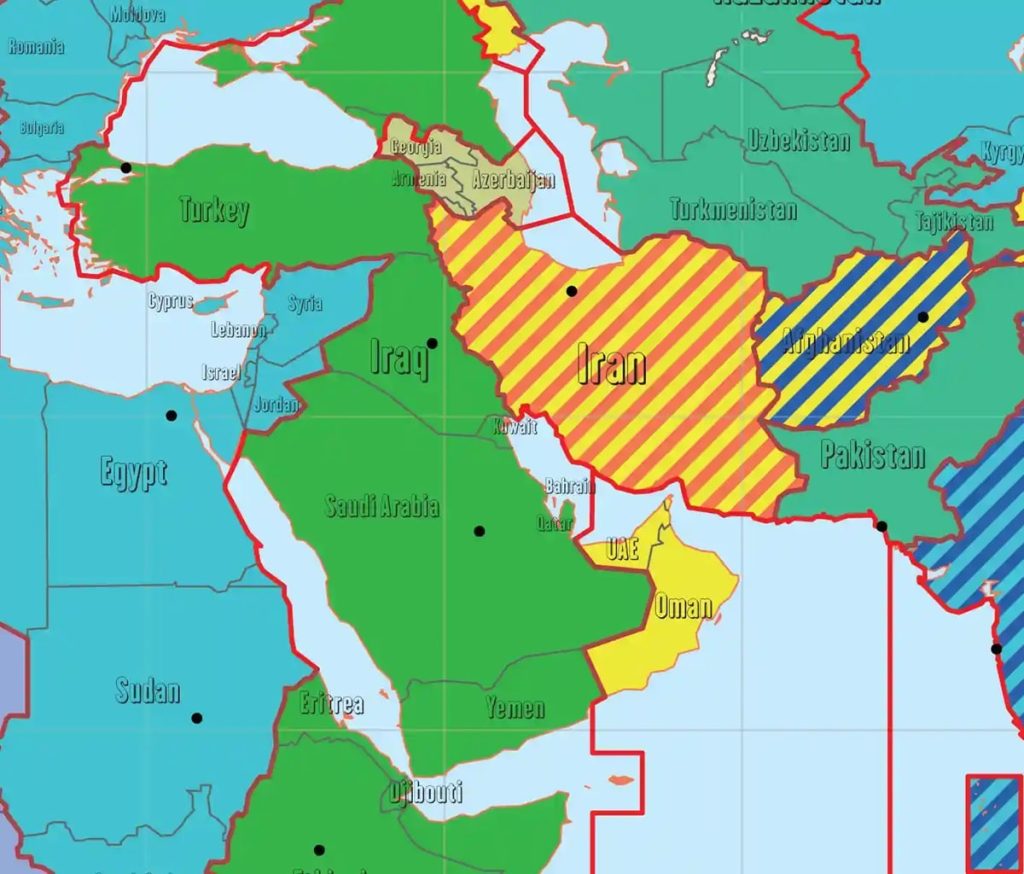 اختلاف ساعت با قبرس شمالی