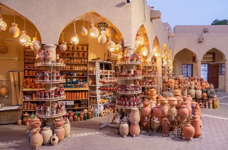 جاهای دیدنی عمان: بازار مطرح