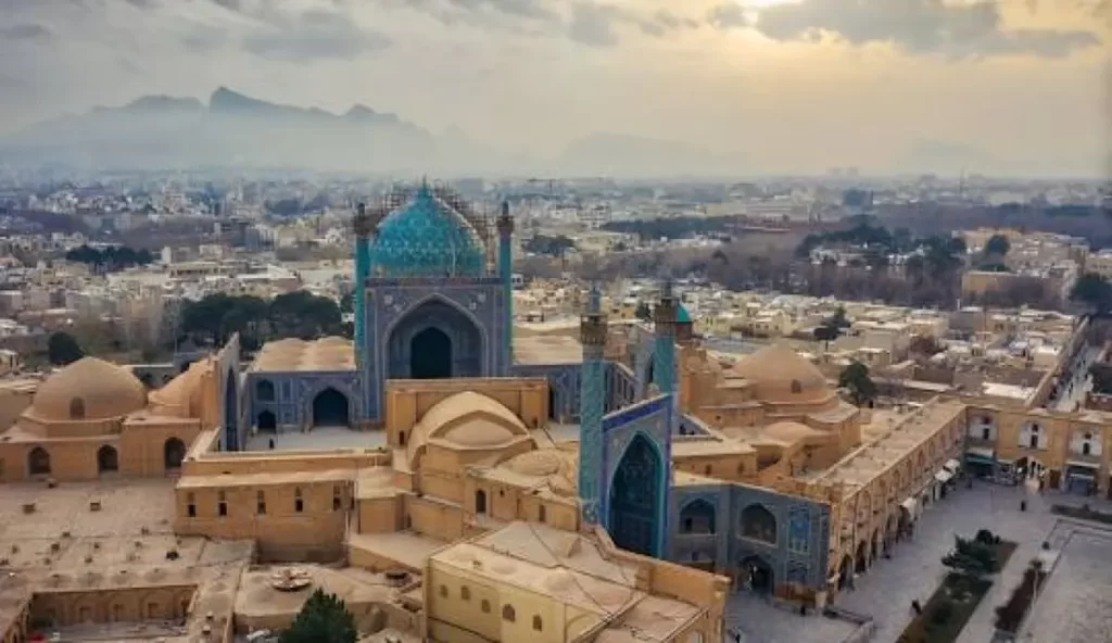 موقعیت جغرافیایی اصفهان در نقشه ایران