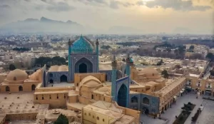 موقعیت جغرافیایی اصفهان در نقشه ایران